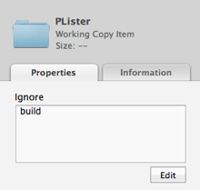 Ignore build folder